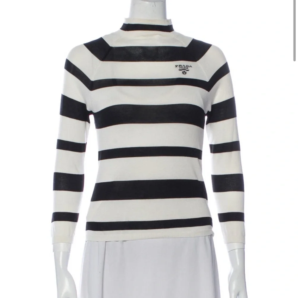 Prada 2022 striped logo knit - Picture 3 of 12